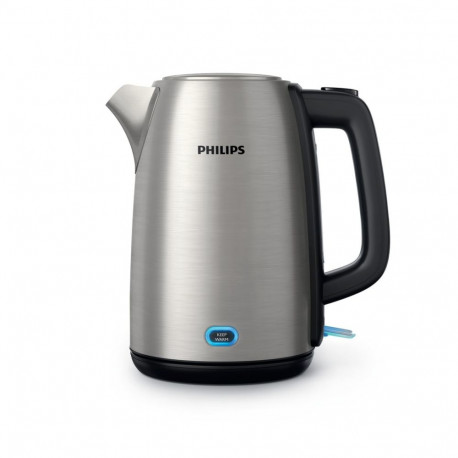 Philips Viva Collection HD9353/90 electric kettle 1.7 L 2060 W Black, Stainless steel