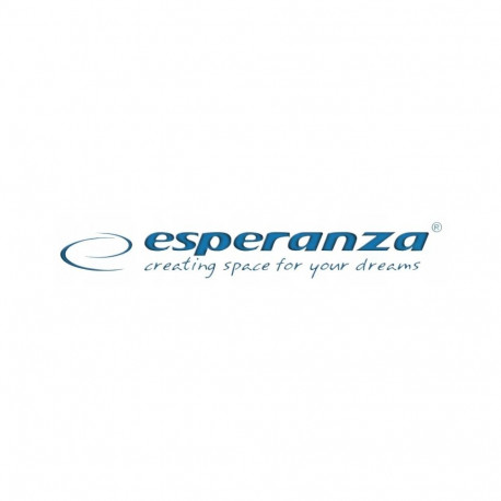 Esperanza SALERNO 39,6 cm (15,6") toploader kott must, punane