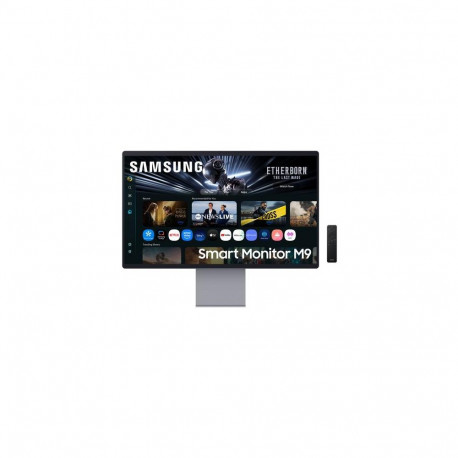 Samsung M90SF computer monitor 81.3 cm (32") 3840 x 2160 pixels 4K Ultra HD OLED Silver
