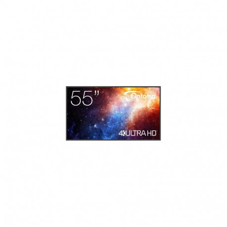 Optoma N3551K Digital signage flat panel 139.7 cm (55") LED Wi-Fi 450 cd/m² 4K Ultra HD Black A