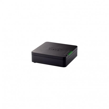 Cisco ATA 191 Multi-platform Analogue Telephone Adapter, 2-Port Handset-to-Ethernet Adapter, 1-Year 
