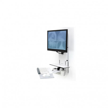 Ergotron 61-080-062 monitor mount / stand 61 cm (24") Wall White