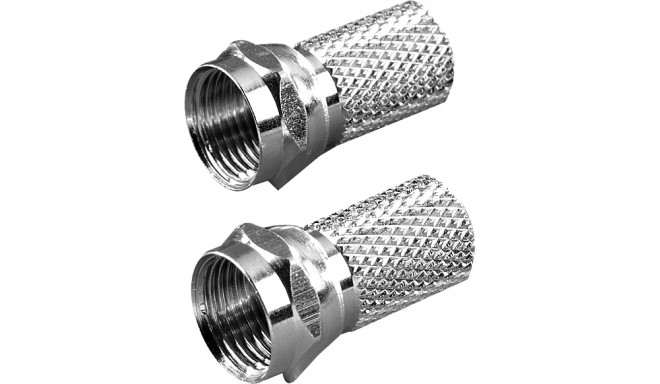 Vivanco kaabliotsik F 7mm 2tk