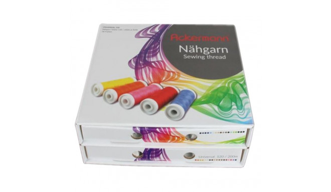 "ACKERMANN Nähgarnbox weiß"