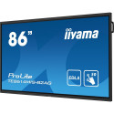"218cm/86"" (3840x2160) iiyama ProLite TE8614MIS-B2AG 16:9 4K UHD VA Touch 6,5ms 60Hz 24/7 4xHDMI DP