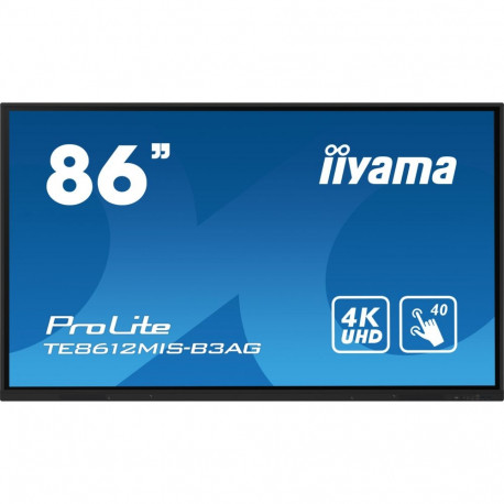 "217,40cm/86"" (3840x2160) iiyama ProLite TE8612MIS-B3AG 16:9 4k UHD 24/7 Digital Signage 8ms 60Hz H