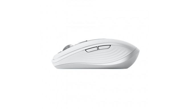  Logitech MX Anywhere 3S Mouse - RF Wireless + Bluetooth, Laser, 8000 DPI, Pale Grey (White)