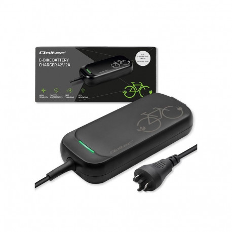 Pro Charger for Bosch Electric Bike | 36V | 42V Output | 2A | Bosch Plug | Waterproof | Includes Pow