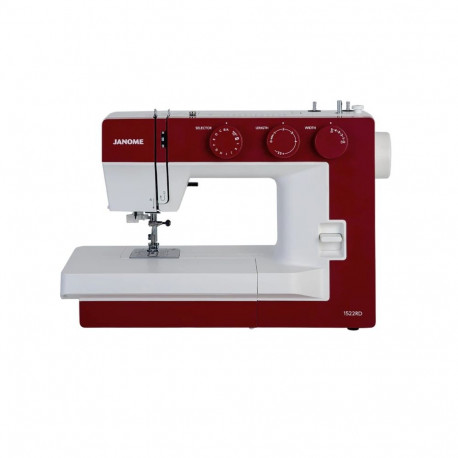 Sewing machine JANOME 1522 RD, red