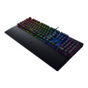 Razer BlackWidow V3 mehaaniline mänguklaviatuur juhtmega RGB LED valgus NORD must