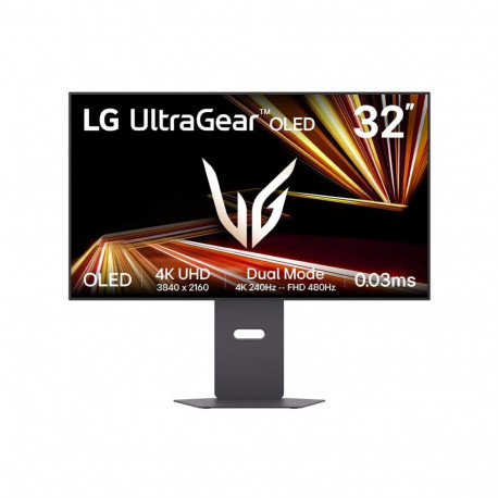 LG | 32GX870A-B | 32 " | OLED | UHD | 16:9 | 240 Hz | 0.03 ms | 3840 x 2160 pixels | 275 cd/m² | HDM