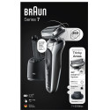 Braun 71-S7200cc maksimaalne tööaeg 50 min märg ja kuiv hõbedane/must pardel