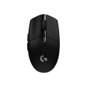 Logitech G305 Lightspeed Wireless Gaming Mouse, RF Wireless + Bluetooth, 12000 DPI, Black