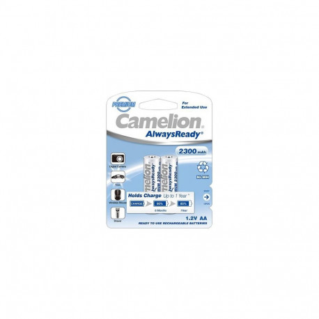 Camelion | AA/HR6 | 2300 mAh | AlwaysReady Rechargeable Batteries Ni-MH | 2 pc(s)
