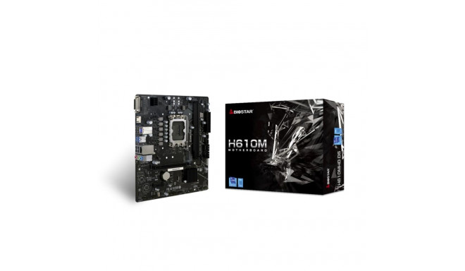 Mainboard|BIOSTAR|Intel H610|LGA1700|Micro-ATX|Memory DDR5|Memory slots 2|H610MHDD5