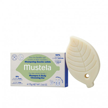 MUSTELA BIO champú sólido 75 gr