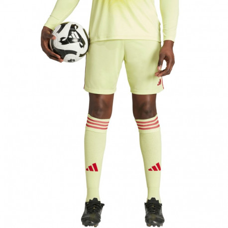 Spodenki męskie adidas Tiro 24 żółto-czerwone JI6090 S