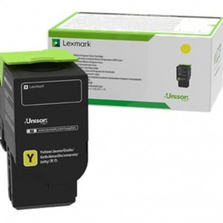 LEXMARK 78C2UYE Contract-toner cartridge yellow ultra high yield