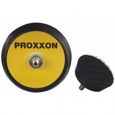 Proxxon foam backing pad – 50 mm diameter, compatible with WP/E, WP/A, EP/E, EP/A sanders, foam mate