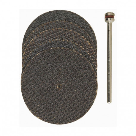 Proxxon lõikekettad kangastugevdusega metallile Ø 38 mm, 5 tk + hoidik 28818