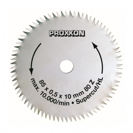 Proxxon saeketas Super-Cut Ø 85 x 0,5 x 10 mm (80 hammast) 28731 (2tk)