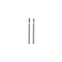 Grinding stone bit (silicon carbide), cylindrical, 2 pcs. (4pcs)