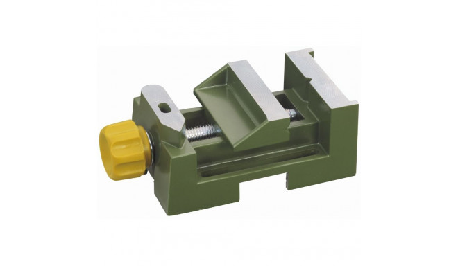 Proxxon MS 4 machine vise – die-cast zinc, 50mm jaw width, 34mm max clamping width, compatible with 