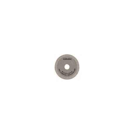 Proxxon 28012 diamond-coated circular saw blade – 50 mm diameter, 0.5 mm kerf, 10 mm bore, D107 clas