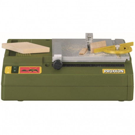 Proxxon KS 230 bench circular saw – super-cut 58mm blade, adjustable mitre fence, 160x160mm aluminiu