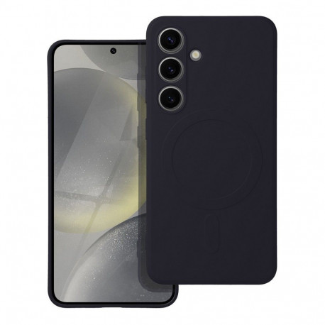 Mag Cover silicone case Samsung A56 SM-A566B Black