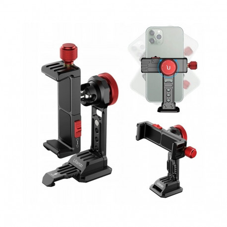 Phone Holder - ULANZI ST-14 Aluminum Smartphone Mount with Ball Head