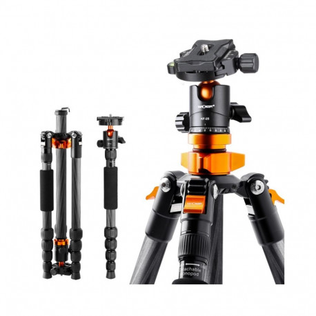 Tripod - K&F Concept SA225C1 2-in-1 140cm 4kg Load Capacity