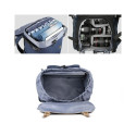 Camera Backpack - K&F Concept Vintage Blue 600D Polyester with Rain Cover