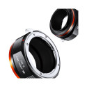 Adapter - K&F Concept Nikon F to Sony NEX E-mount Aluminum Copper