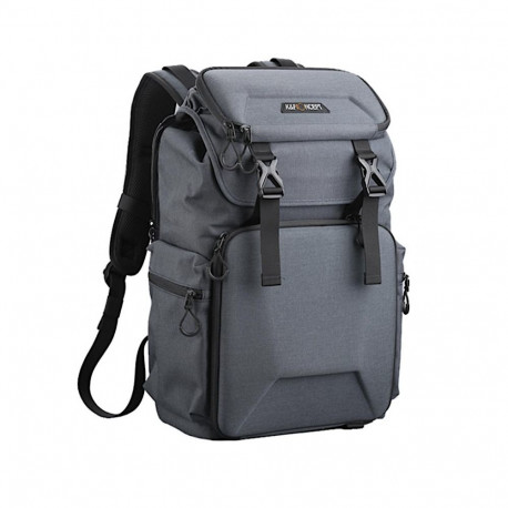 Camera Backpack - K&F Concept Shadow Photo Backpack 15.6" Laptop Compartment Gray