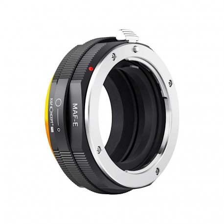 Adapter - K&F Concept PRO Sony A-mount / Minolta MAF to E-mount
