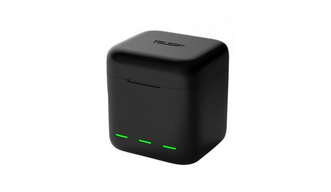 Camera Charger - TELESIN GP-BCG-901 for GoPro HERO 9/10/11/12 USB-C 3 Battery Slots