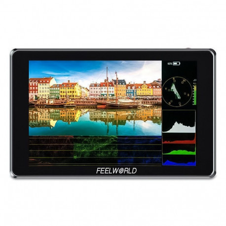 Monitor - Feelworld S7 7" 1920x1200 1600nits HDMI 2.0 12G-SDI