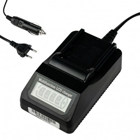 Battery Charger - Mitoya NPF Battery Charger With LCD Display