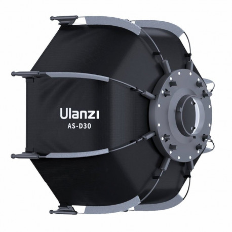 Lighting Modifier - Ulanzi AS-D30 Softbox 30cm with Diffusers and Grid Mini Bowens