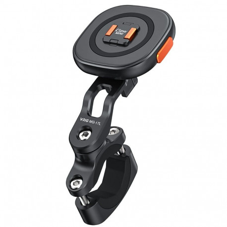 Bike Phone Holder - VRIG MG-17L Lightweight Magnetic Attachment for 20-32 mm Handlebars