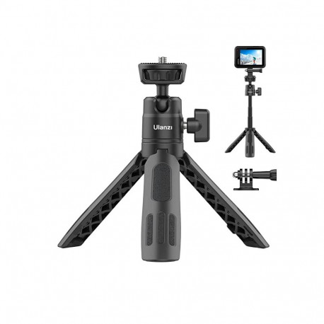 Tripod - ULANZI M12 2-in-1 Compact Selfie Stick 28.5cm Height 500g Load Capacity
