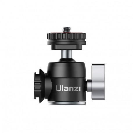 Camera Accessories - ULANZI U60 Aluminum Ball Head Dual Mounting Plate 2kg Capacity