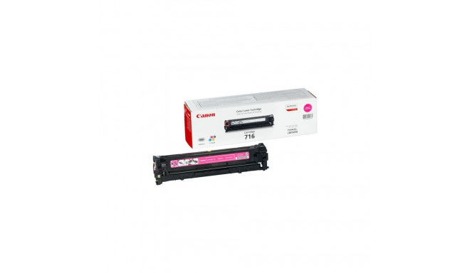 Toner Cartridge - Canon 716 Magenta Yield 1,100-1,700 pages