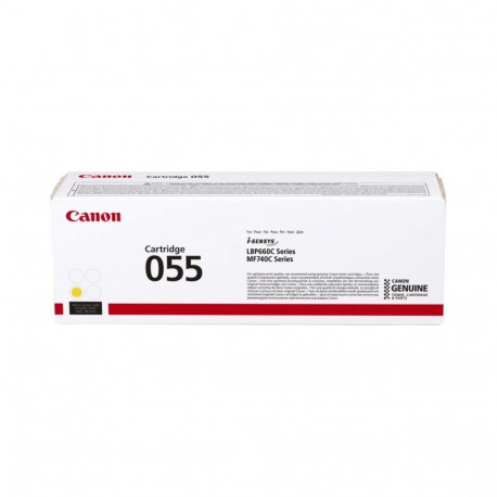 Toner Cartridge - Canon 055 Yellow 2300 Pages 365x105x125 mm