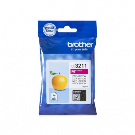 Ink Cartridge - Brother LC 3211 Magenta Original Single Cartridge