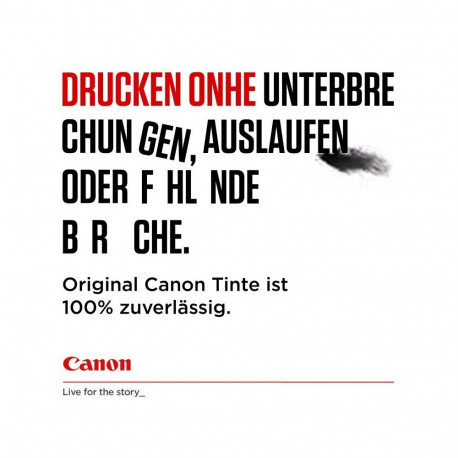 Ink Cartridge - Canon GI-55C 40ml Pigment Ink Cyan