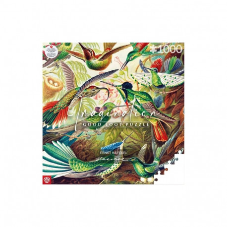 Puzzle - Imagination Haeckel Hummingbirds 1000 Pieces 683x480 mm