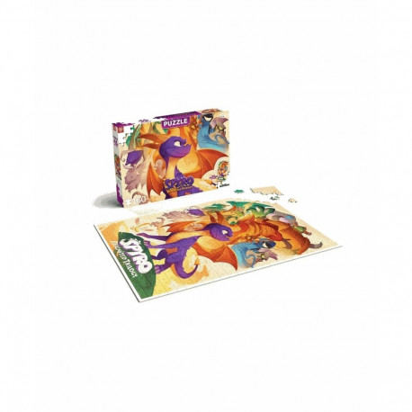 Jigsaw Puzzle - Good Loot Spyro Reignited Trilogy 160 Pieces Multicolour