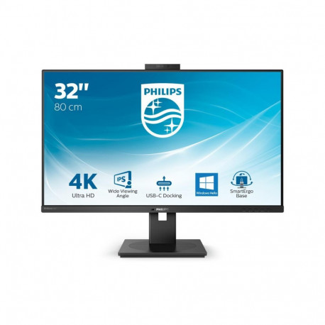 Monitor - Philips P Line 329P1H 31.5", 4K, UHD, USB-C, IPS, Black